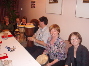 Australian Parents Council Drumming Session Old Adelaide Inn
